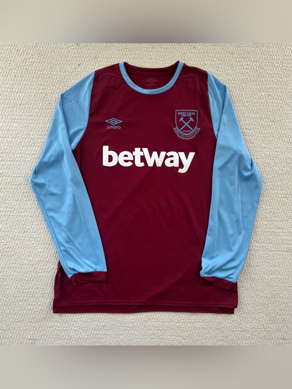 West Ham Premier League Umbro Soccer Jersey